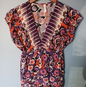 Slimming casual deep V